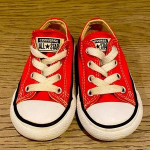 Red Converse - Todler Size 5